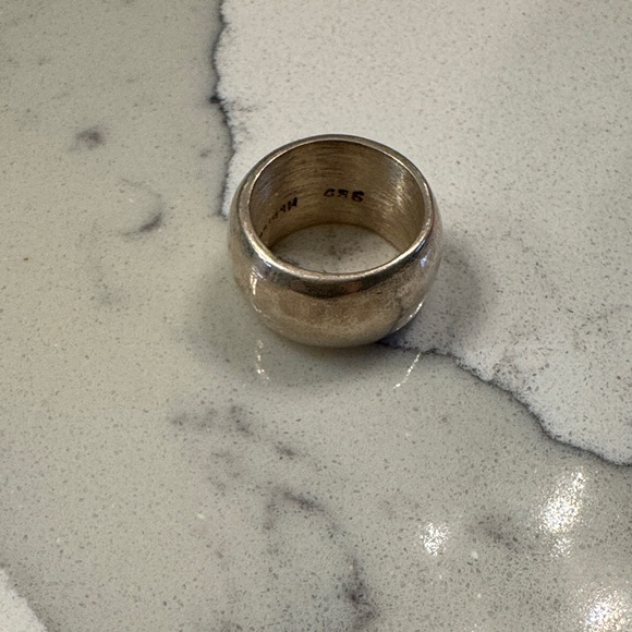 Chunky Sterling Silver pinky Ring - Picture 1 of 5